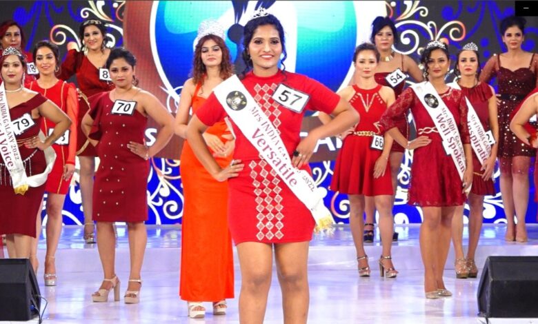 Deepika Battepati from Bengaluru bagged the sub title Mrs.Versatile at Mrs.INDIA Galaxy 2022